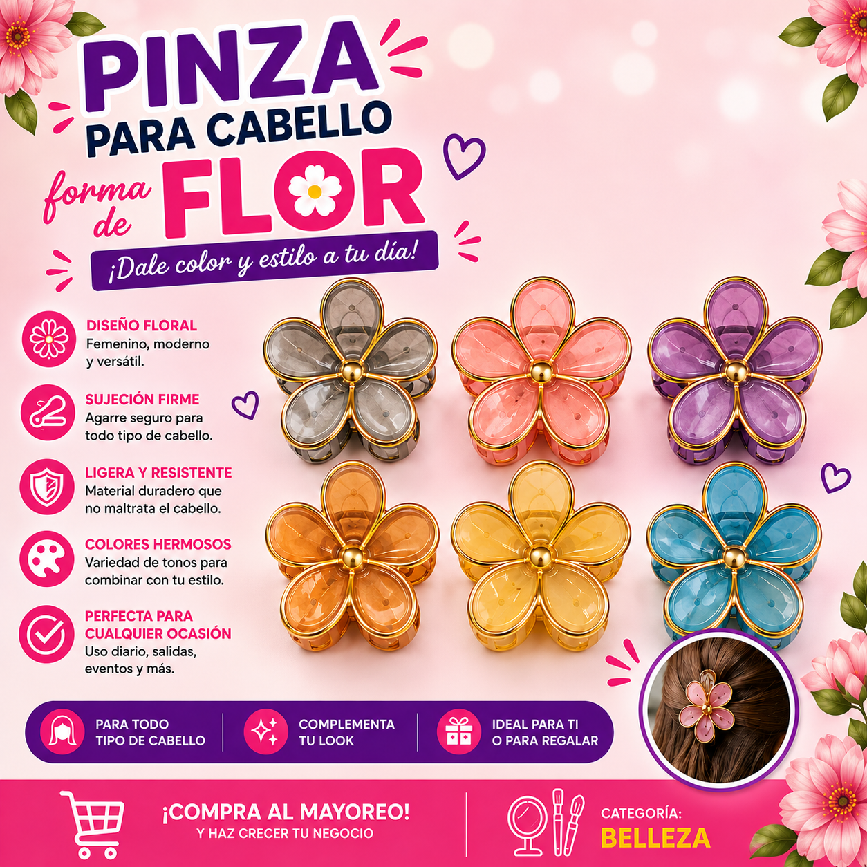 Pinza De Flor