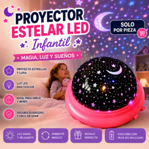 Proyector Estelar LED Infantil