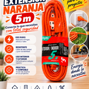 Extension Naranja 5m