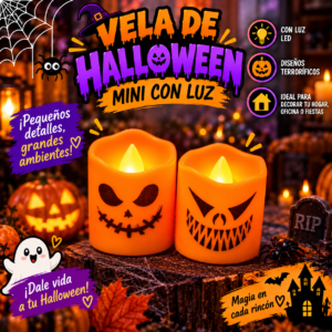 Vela De Halloween Mini