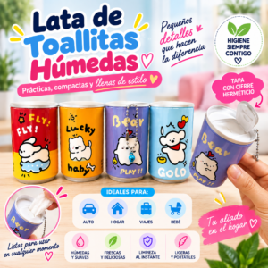 Lata De Toallitas Humedas