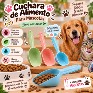 Cuchara De Alimento Para Mascotas