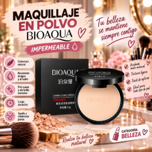 Maquillaje en polvo BIOAQUA impermeable