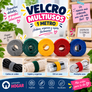Velcro Multiusos 1metro