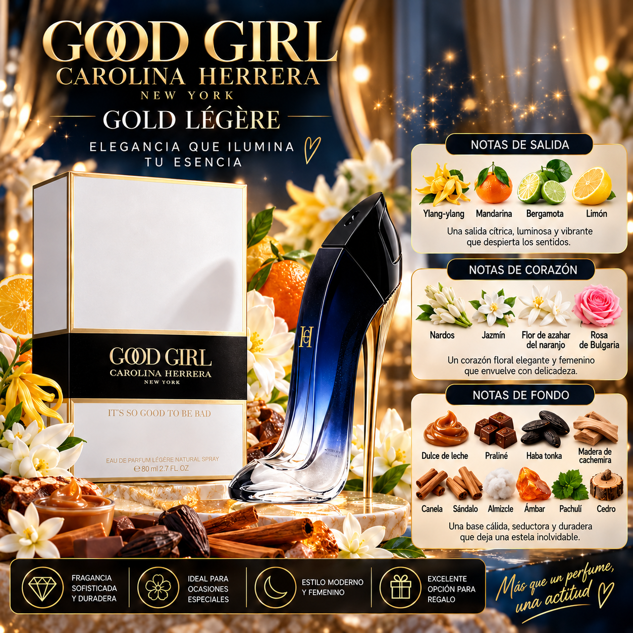 Perfume Carolina Herrera Good Girl Légère Mujer