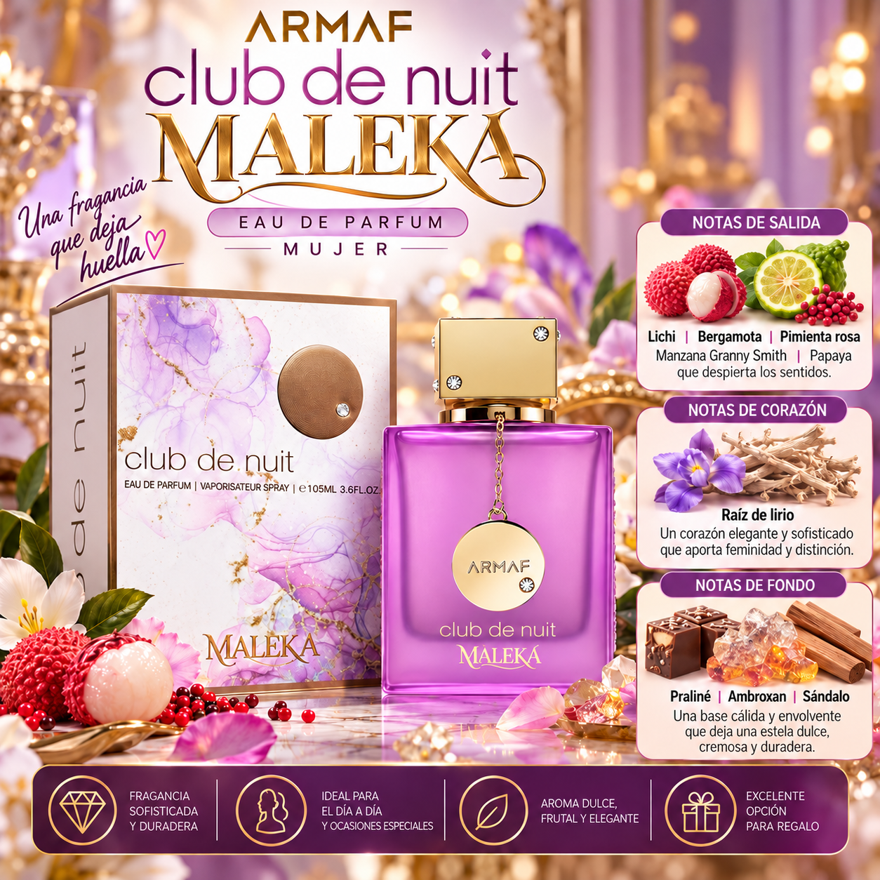 Perfume Armaf Club de Nuit Maleka