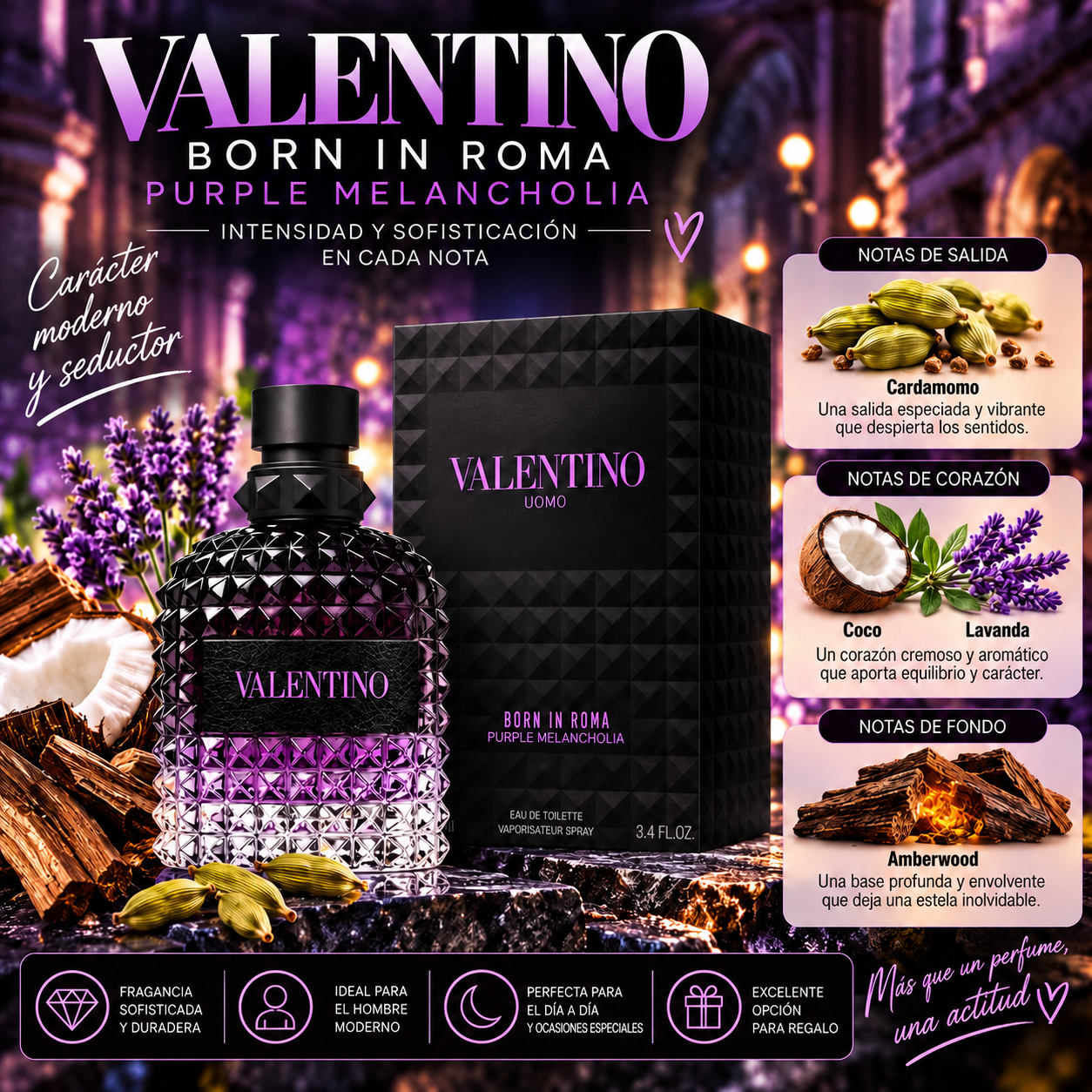Perfume Valentino Born in Roma Purple Melancholia
